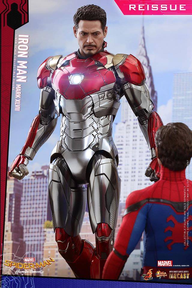 IRON MAN MARK XLVII : SPIDER-MAN: HOMECOMING 1/6 Scale by Hot Toys