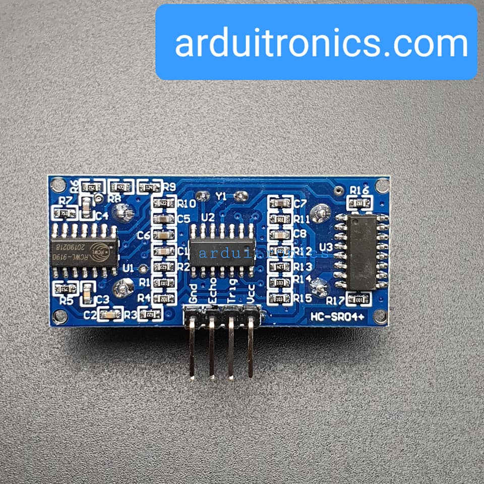 เซนเซอร์ Ultrasonic Module HC-SR04+ Distance Ultrasonic Sensor