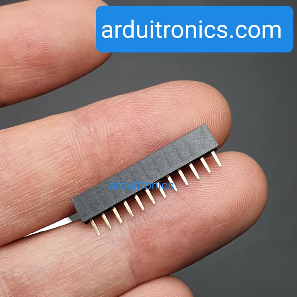 1x12P 2.0mm H4.3mm Pitch Single Row Female