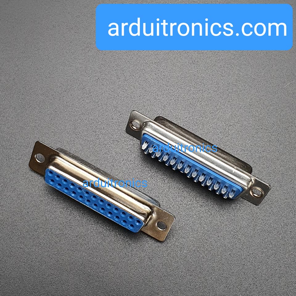 RS232 25 Pin Com Port DB25 Head Female (DB25 เฉพาะหัว ตัวเมีย) จำนวน 1 หัว