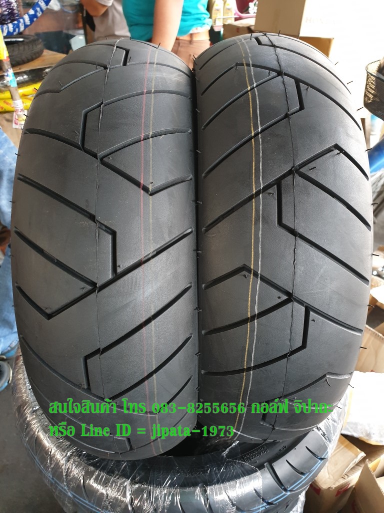 ยางนอก ยี่ห้อ Vee Rubber ติดรถ Honda MSX 125 i ขนาดวงล้อ 12 นิ้ว