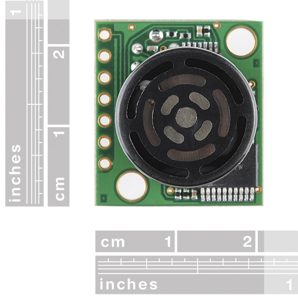 Ultrasonic Range Finder - MB1200 XL-MaxSonar-EZ0 (ของแท้จาก SparkFun, Maxbotix)