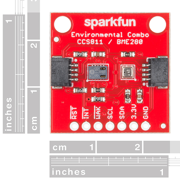 SparkFun Environmental Combo Breakout - CCS811/BME280 (Qwiic) ของแท้จาก Sprakfun, USA