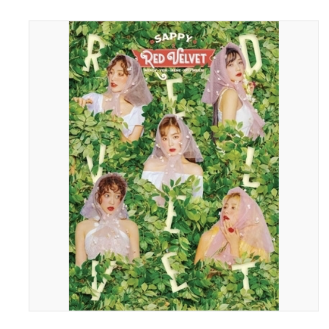 Red Velvet JAPAN 2nd Mini Album - Sappy [First Press Limited Edition] แบบ BOX+Booklet