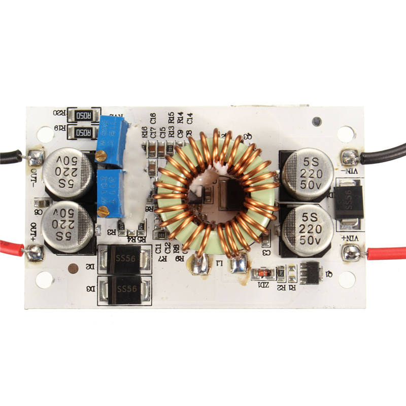 DC-DC Step Up Module (8.5-48V to 12-50V) - Aluminium Plate