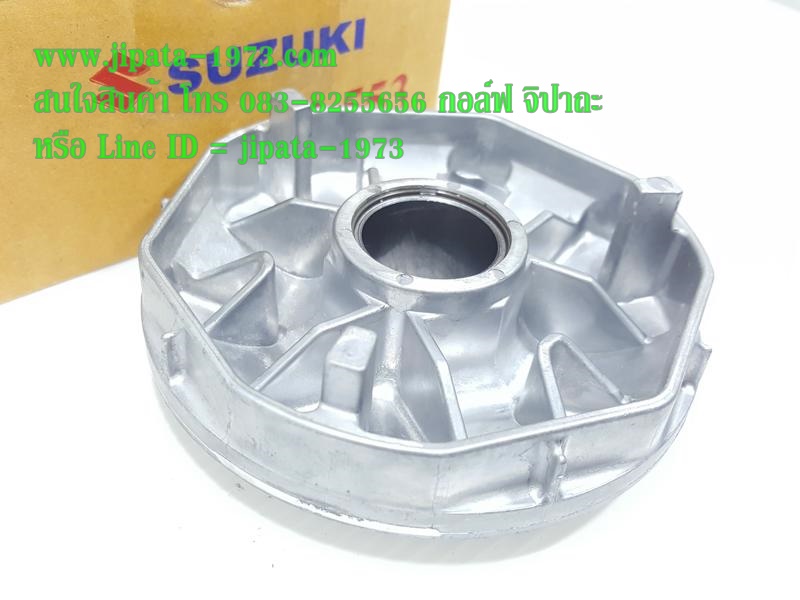 (Step 125) ชุดล้อขับสายพานหน้า ตัวใน Suzuki STEP 125 แท้