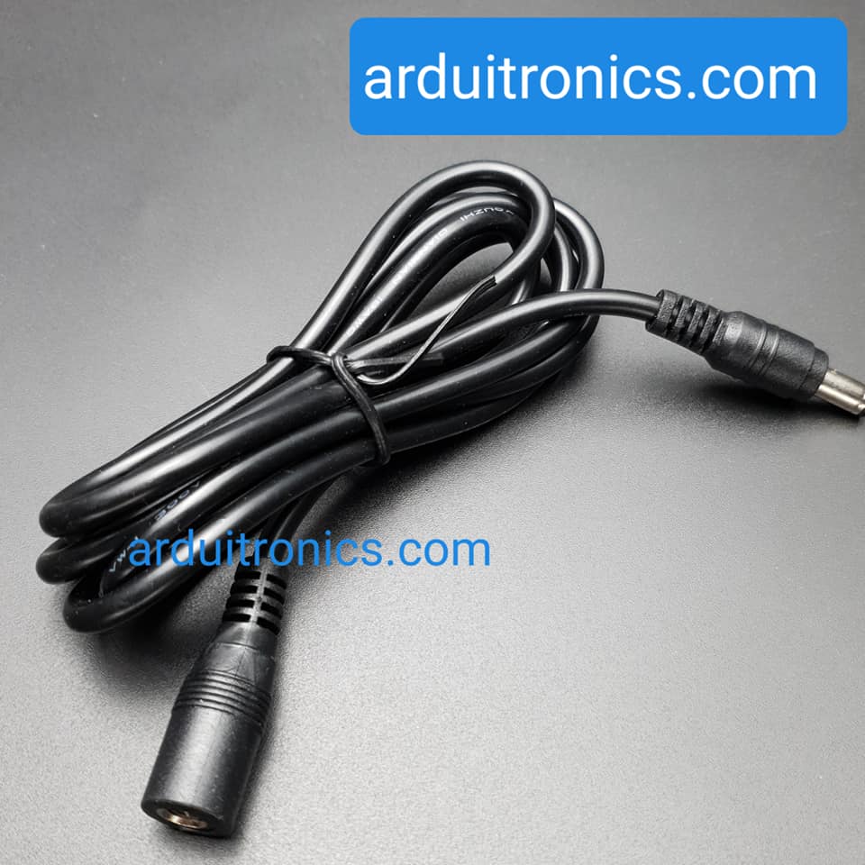 2.1mm Female/Male Barrel Jack Extension Cable ยาว 1.5m