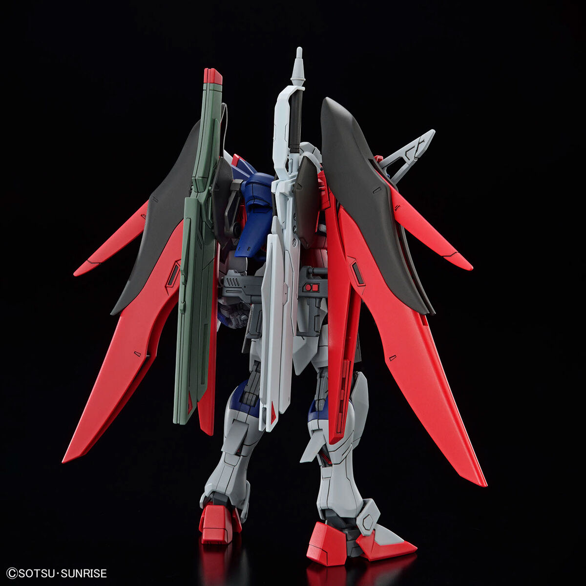 HGCE 1/144 Destiny Gundam Spec II & Zeus Silhouette