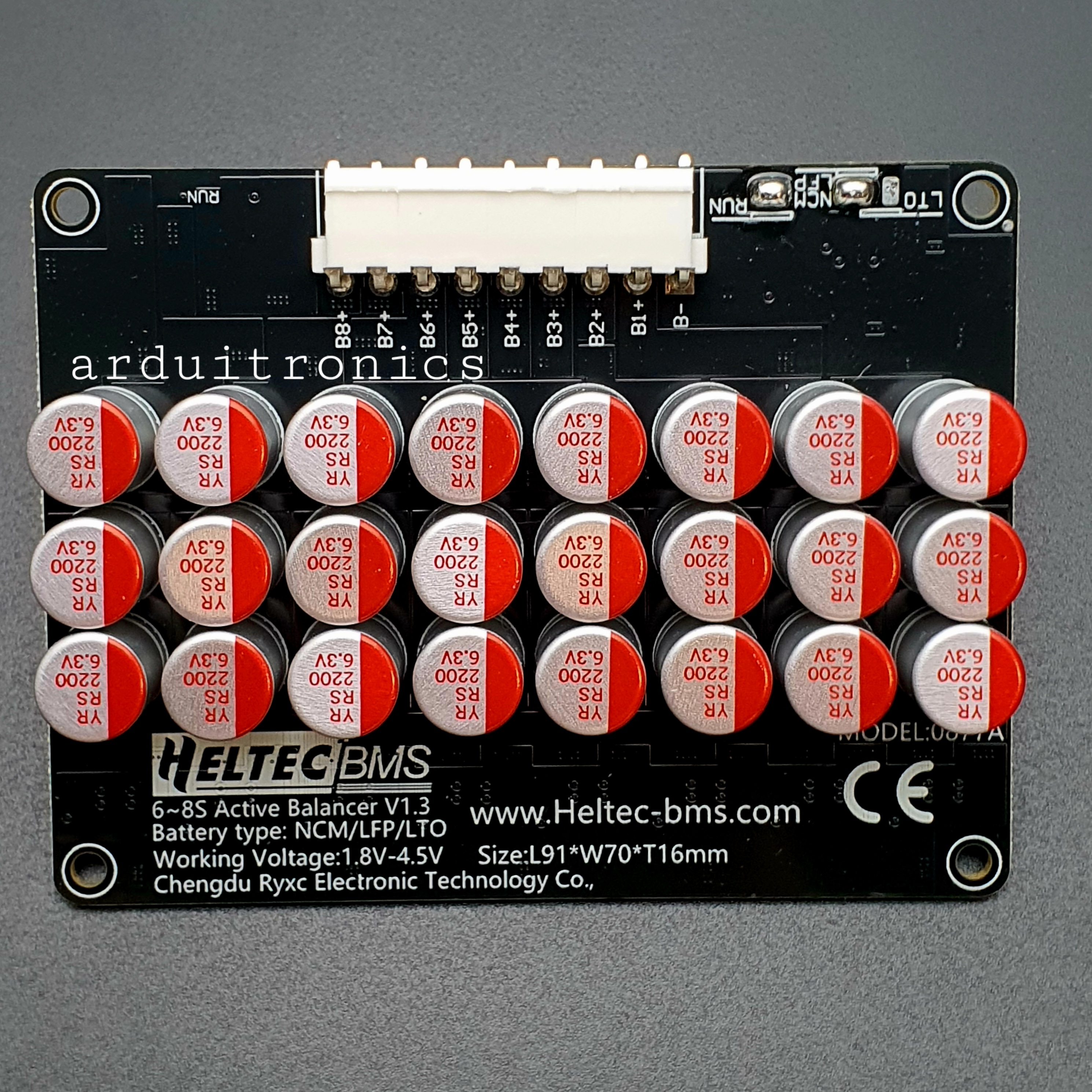 Active Balance LiFePo4 NMC (6~8S Li-ion Lifepo4 LTO)