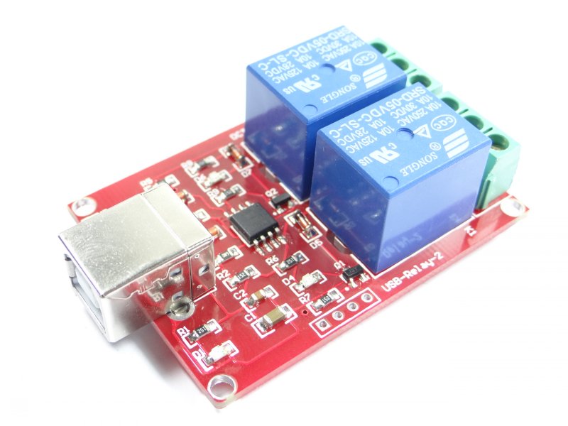 2 Channel 5V USB Relay Board Module Controller (USB Controlled Module)