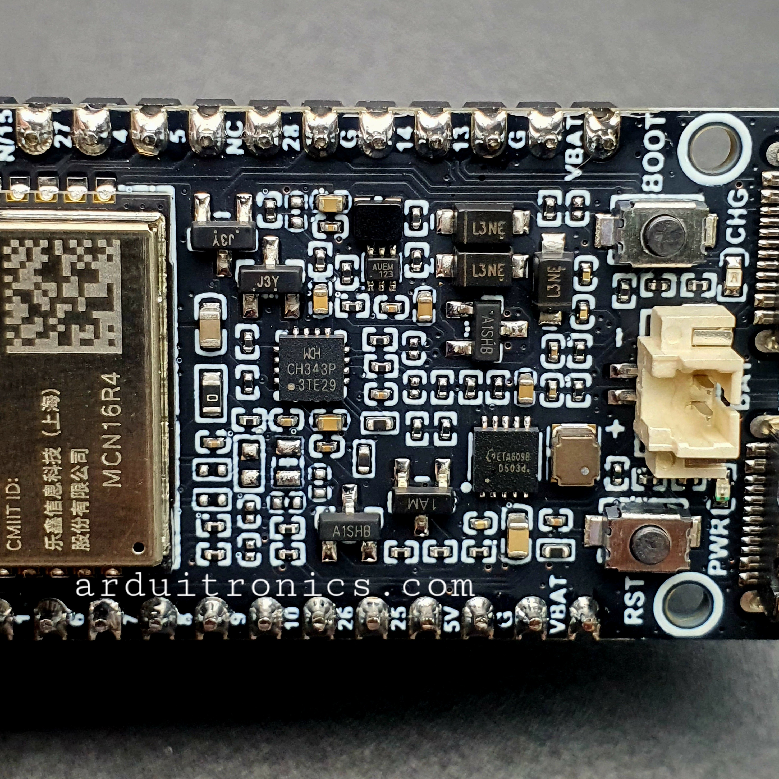 ESP32-C5 Dual-Band Wi-Fi 6 Development Board, 240MHz RISC-V Processor, ESP32-C5-WROOM-1 Series Module, Multi-Protocol RISC-V MCU - Pre-soldered header (แท้จาก WaveShare)