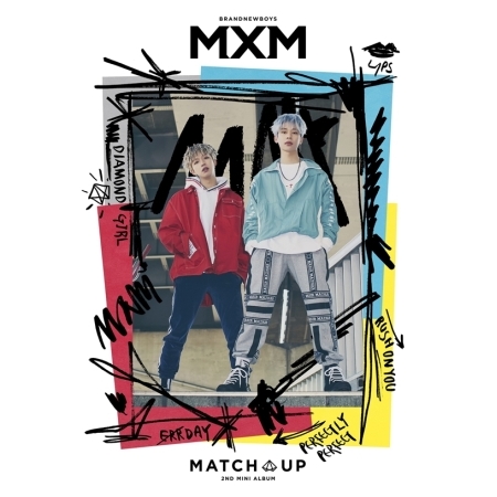 MXM (BRANDNEWBOYS) - Mini Album Vol.2 [MATCH UP] หน้าปก M Ver.
