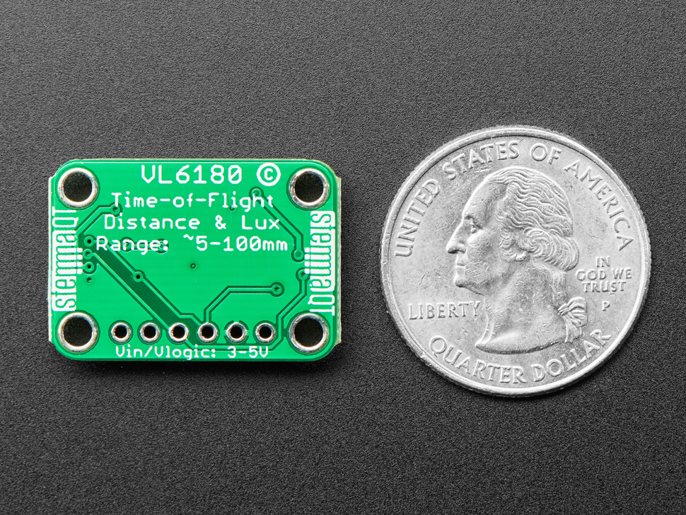 Adafruit VL6180X Time of Flight Distance Ranging Sensor (VL6180) - STEMMA QT