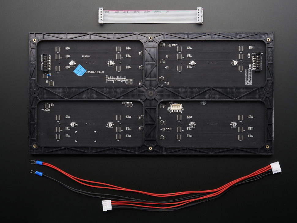 64x32 RGB LED Matrix - 6mm Pitch (Adafruit)