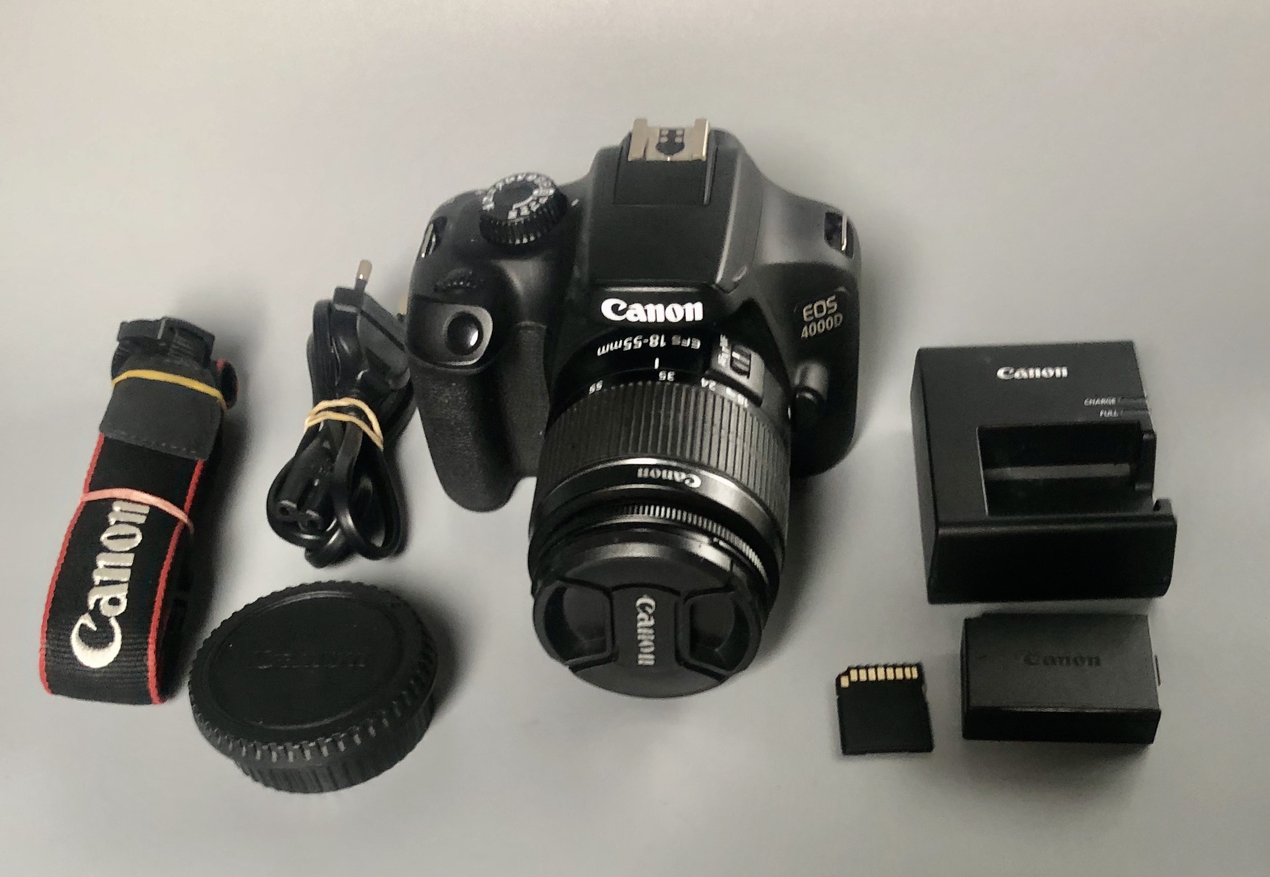 ขายCanon 4000Dเลนส์ Canon AF-S 18-55 mm II