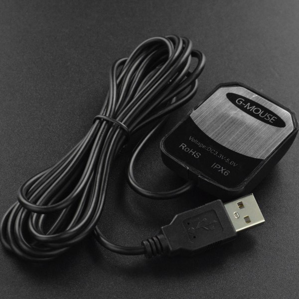 USB GPS Receiver with 2m Extension Cable (Compatible with Raspberry Pi/ LattePanda/ Jetson Nano) แท้ DFRobot