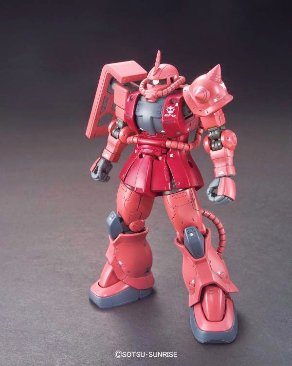HG 1/144 MS-06S Zaku II (Char Aznable's Mobile Suit)