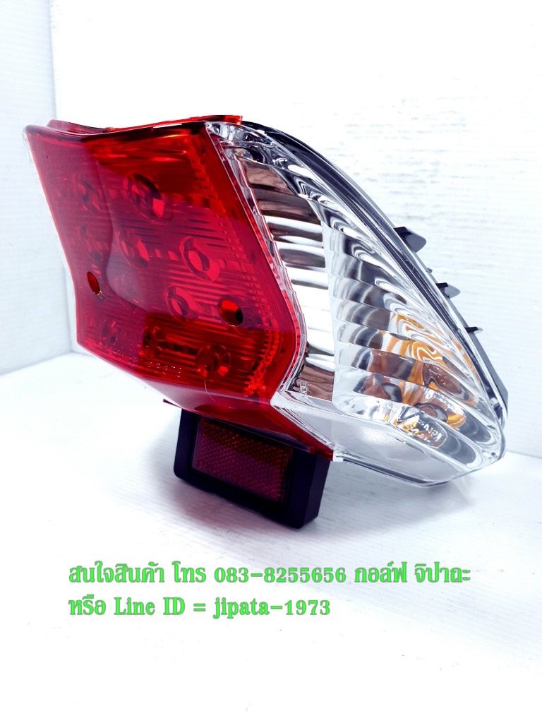 (Wave 125) ชุดไฟท้าย Honda Wave 125 i ปี 2005 ไฟเลี้ยวบังลม แท้