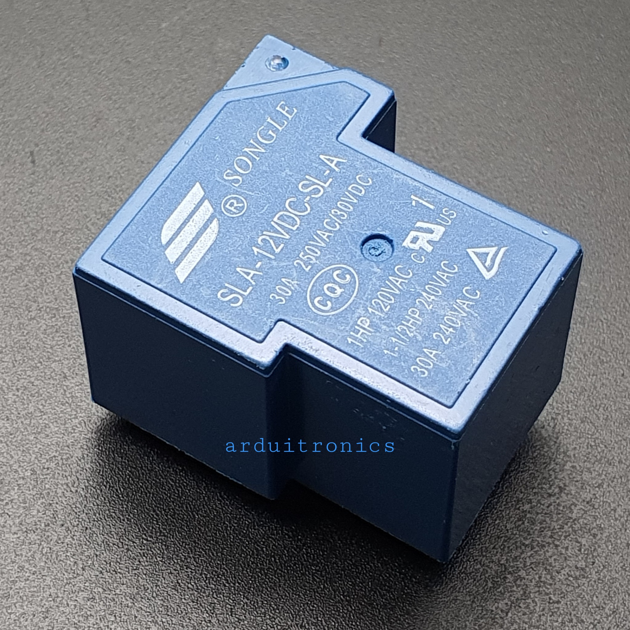 หัวรีเลย์ Relay 12V 30A แบบ 4 ขา รุ่น SLA-12VDC-SL-A ( ยี่ห้อ Songle )