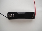 Battery Box รางถ่าน 1 ก้อน AA 1.5v ไม่มีฝา