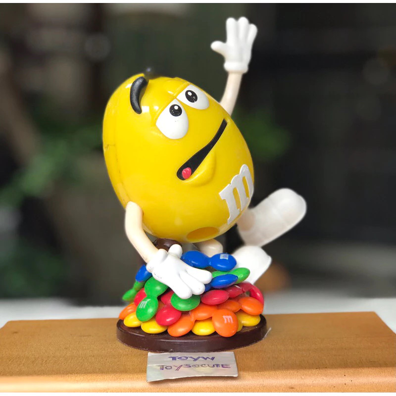 ราคาต่อชิ้น M&M - Pilot M&M's Yellow Peanut Character โมเดลตุ๊กตา M&M เอ็ม แอนด์ เอ็ม สะสม ตั้งโชว์ ตกแต่งบ้าน