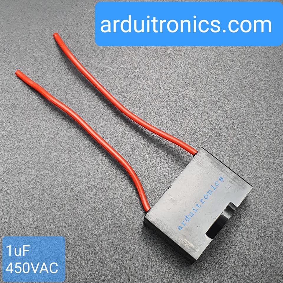 Fan Capacitors คาปาซิเตอร์พัดลม C พัดลม ตัวเก็บประจุพัดลม 450V 1 uF