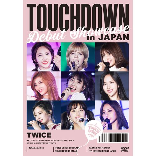 DEBUT SHOWCASE “Touchdown in JAPAN” แบบ DVD ของ ONCE JAPAN shop พร้อมส่งค่ะ