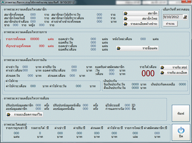 โปรแกรมร้านเช่าวีซีดี