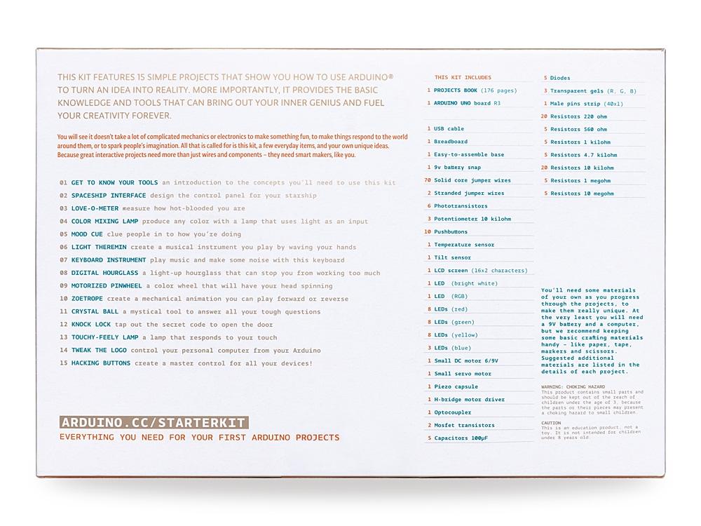 Arduino Starter Kit (แท้ Italy)