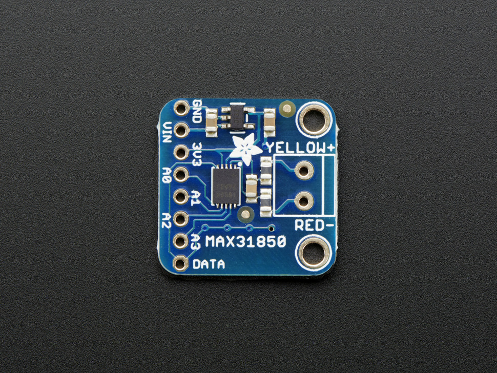 Thermocouple Amplifier MAX31850K with 1-Wire Breakout Board By Adafruit
