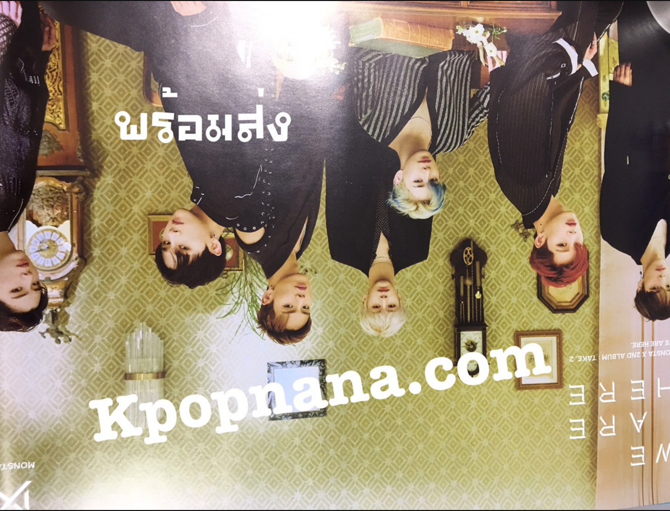 MONSTA X - โปสเตอร์ แบบ ที่ 3 พร้อมส่ง + กระบอกโปสเตอร์