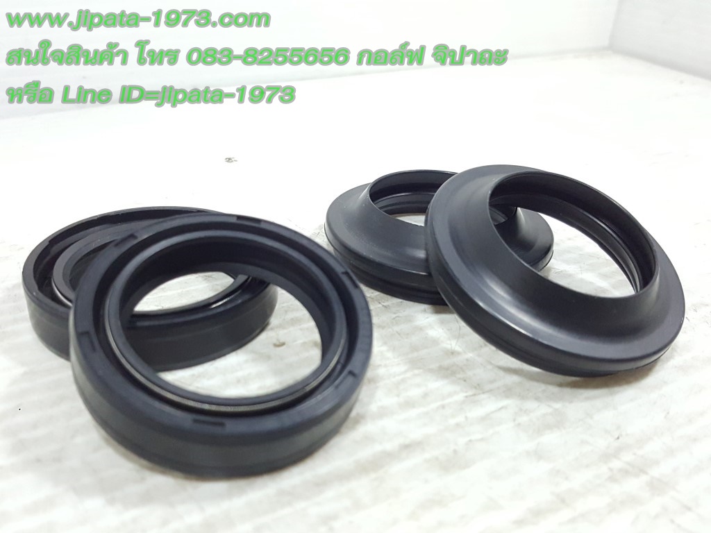 (PCX) ชุดซีลโช้คอัพหน้า Honda PCX งานเกรดเอ (1ชุดมี 2 คู่)