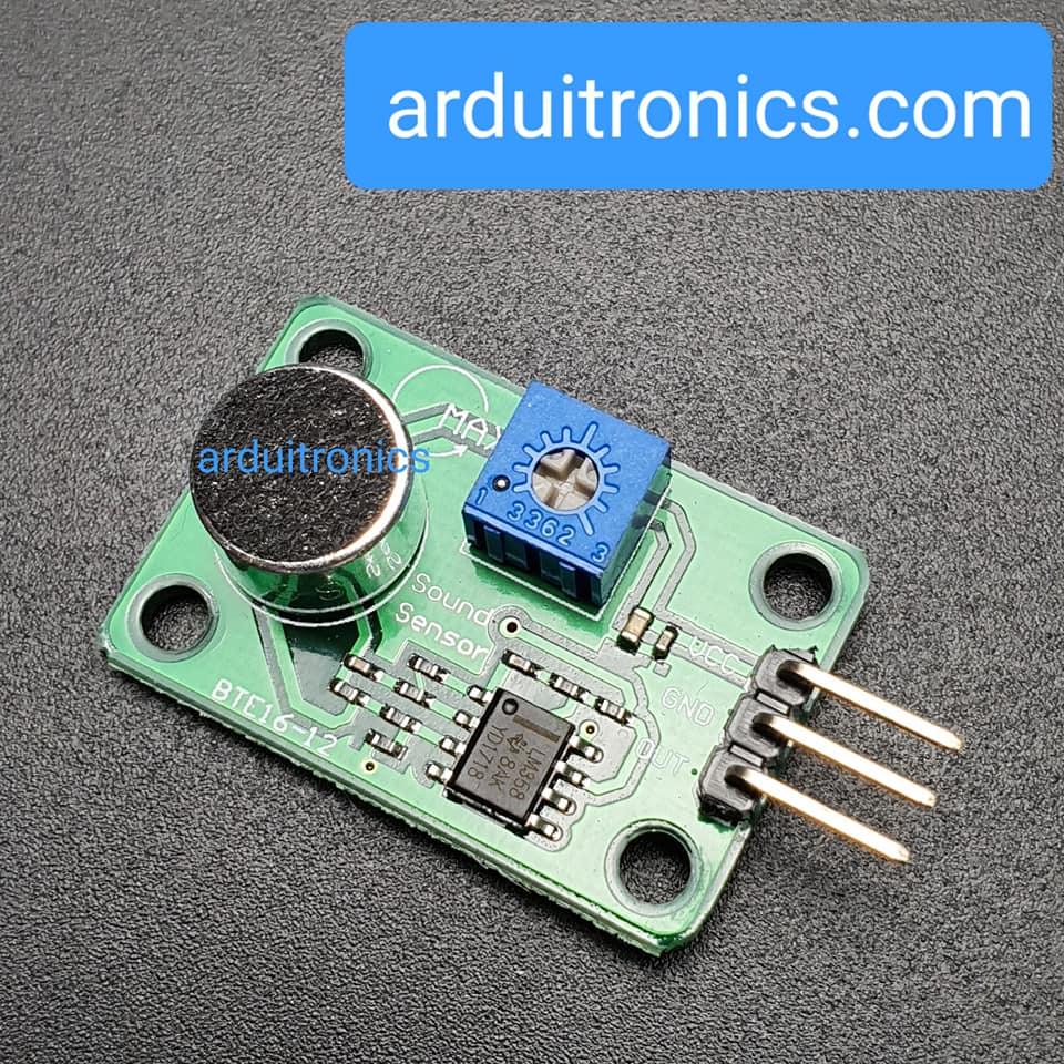 Analog Sound Sensor Module Non-Digital Output