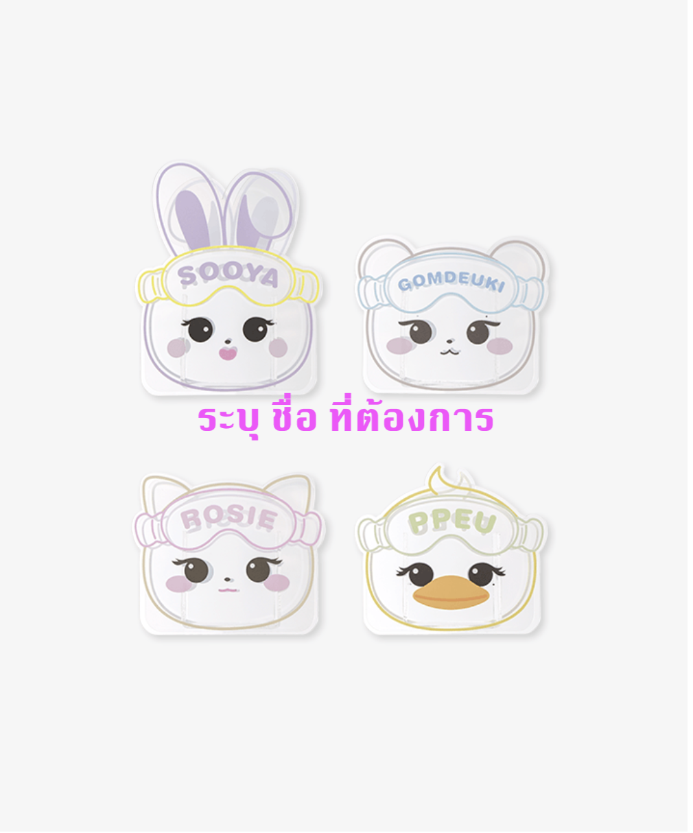 BLACKPINK - ของสะสม [BPTOURMSH] BLACKPINK CHARACTER - ACRLYIC PEN HOLDER - ระบุชื่อที่ต้องการ