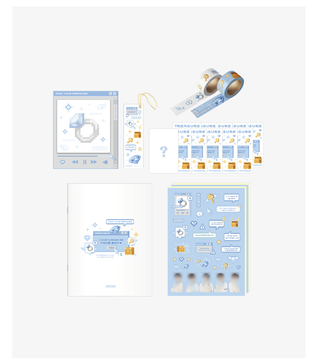 TREASURE -TREASURE ANNIVERSARY DECO KIT