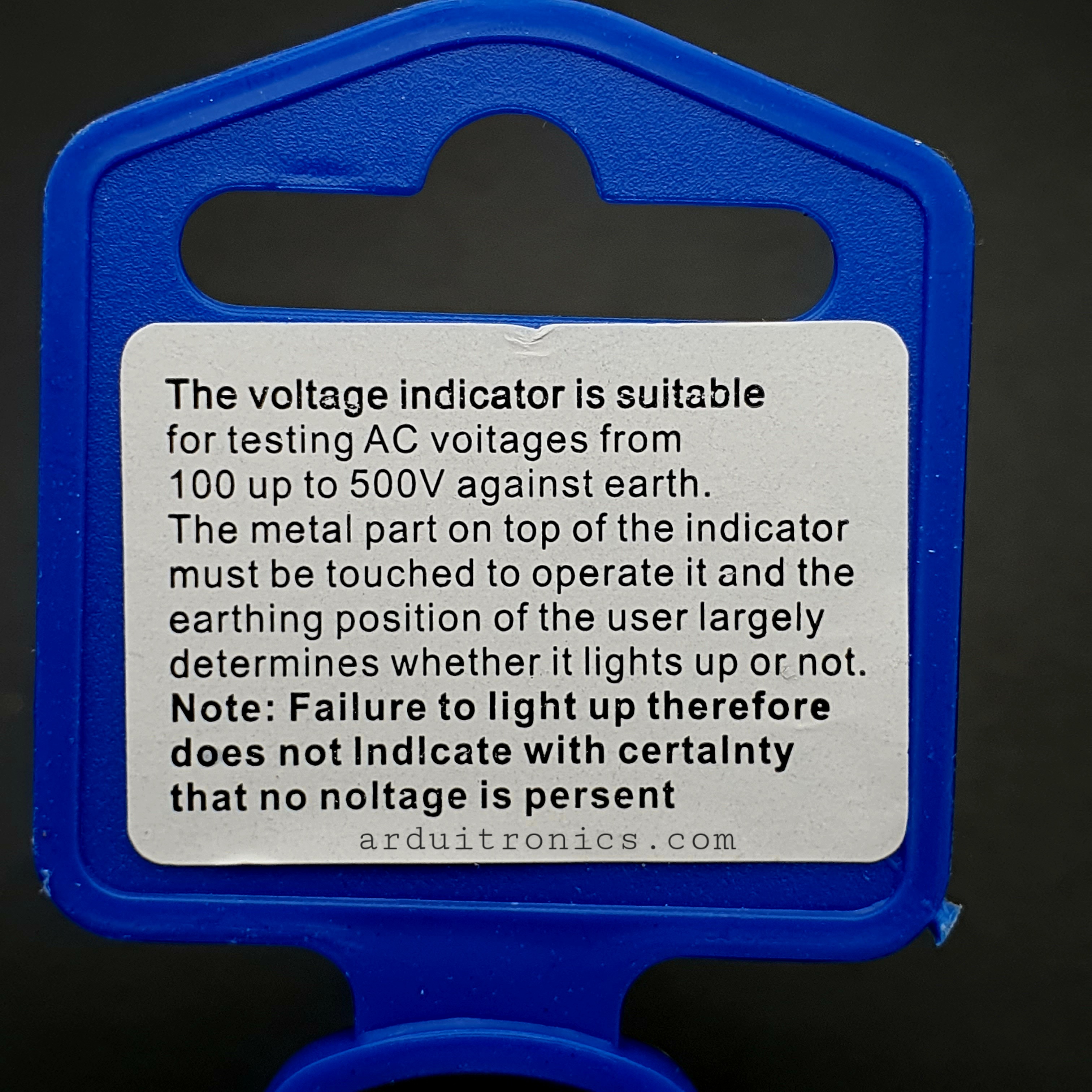ไขควงวัดไฟปากแบน 3X52mm (AC 100V- 500V)