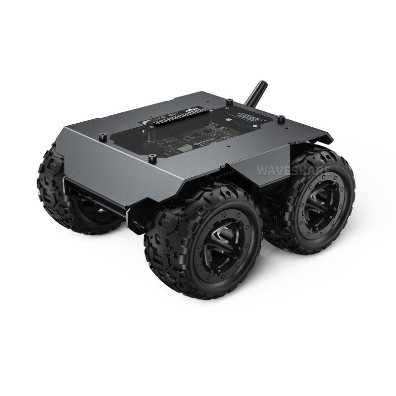 WAVE ROVER Flexible And Expandable 4WD Mobile Robot Chassis, Full Metal Body, Multiple Hosts Support, With Onboard ESP32 Module (แท้ Waveshare)