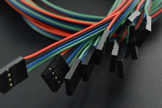 Gravity: 4Pin I2C/UART Sensor Cable for Arduino - 50cm (10 Pack) - แท้จาก DFRobot