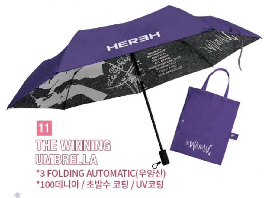 IU - 2024 IU HEREH WORLD TOUR CONCERT ENCORE : THE WINNING] MD - The Winning Umbrella