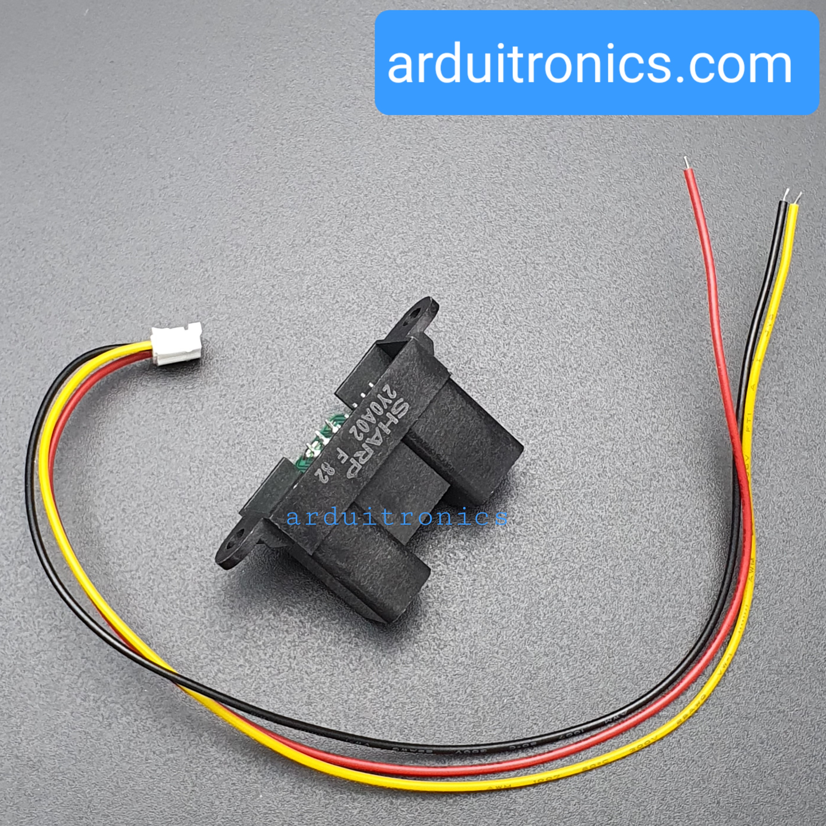 Sharp GP2Y0A02 YK0F Analog Distance Sensor 20-150cm พร้อมฟรีสาย JST Connector