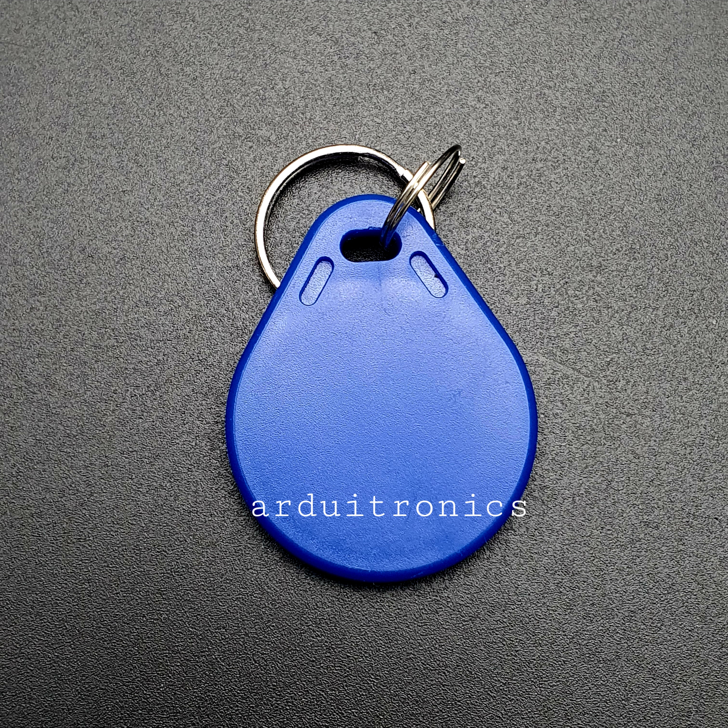 RFID 13.56 MHz Token Key Tags (Key Fob สีน้ำเงิน) - Read/Write