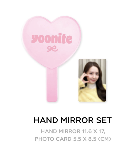 Girls' Generation -YOONA FAN MEETING TOUR : YOONITE in Seoul ของสะสม - Hand Mirror set