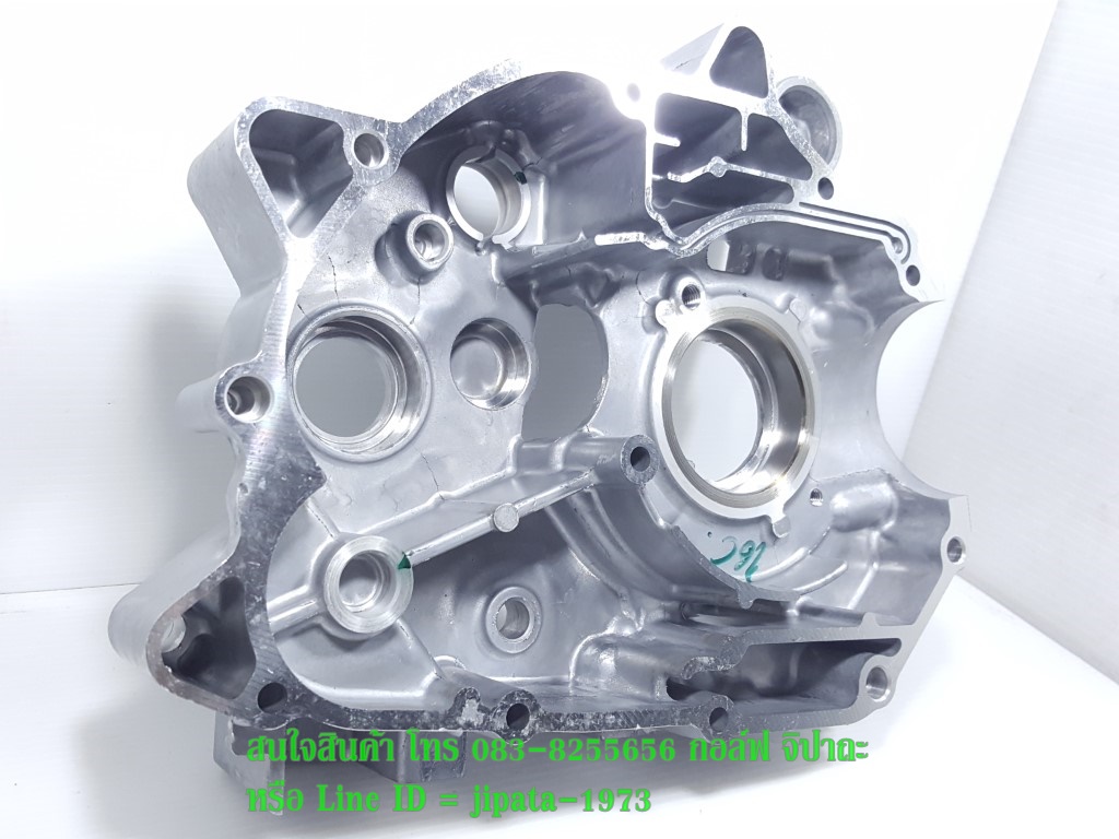 (Wave 125 i ปลาวาฬ) เรือนเครื่องยนต์ด้านซ้าย(สตาร์ทเท้า) Honda Wave 125 i ปี 2012 แท้