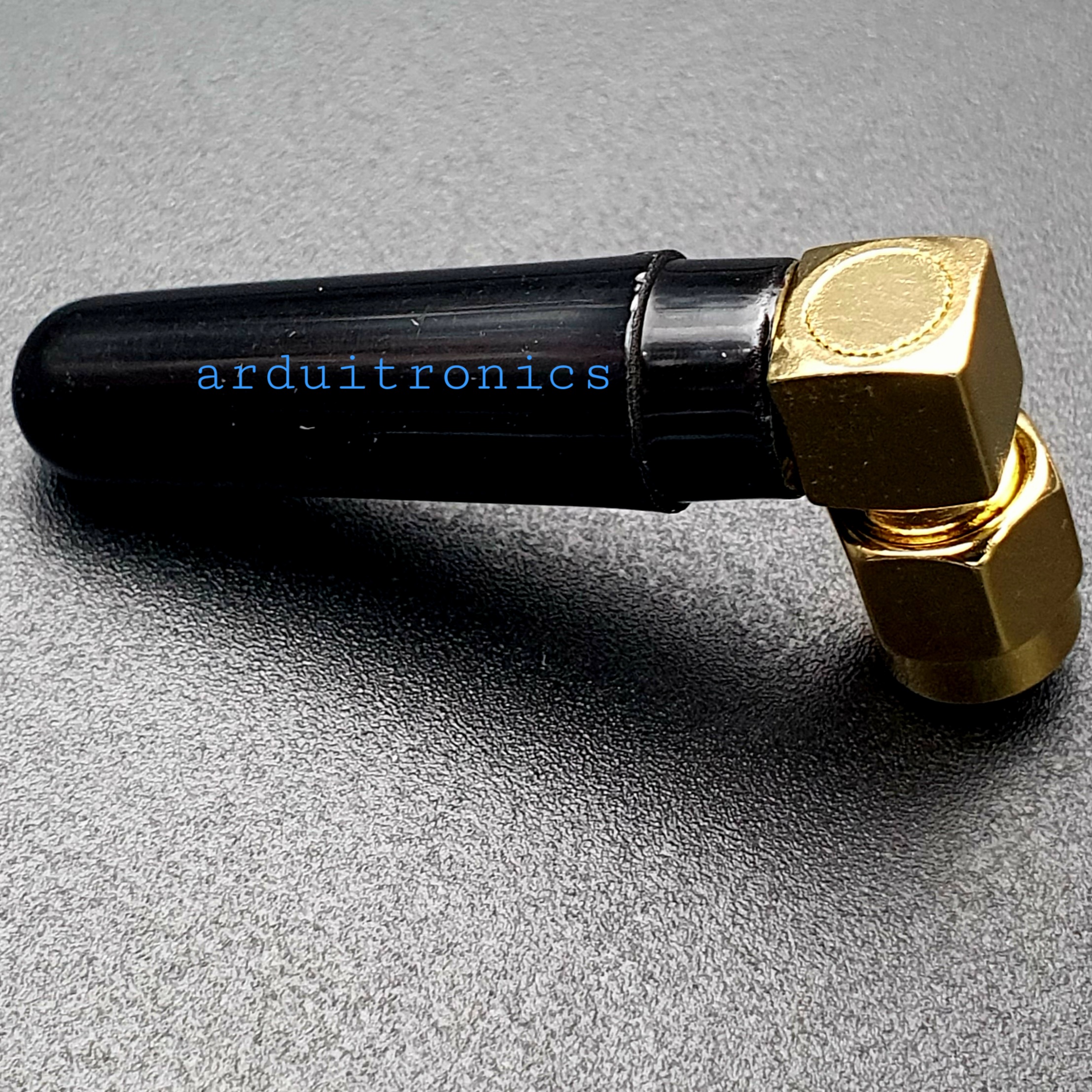 เสาอากาศ Wifi Antenna Dual-Band Antenna คุณภาพสูง 2.4GHz / 5.8GHz Dual Frequency 2dBi หัวต่อตัวผู้ Inner Needle ขนาด 4 cm สีดำหัวต่อโลหะสีทอง