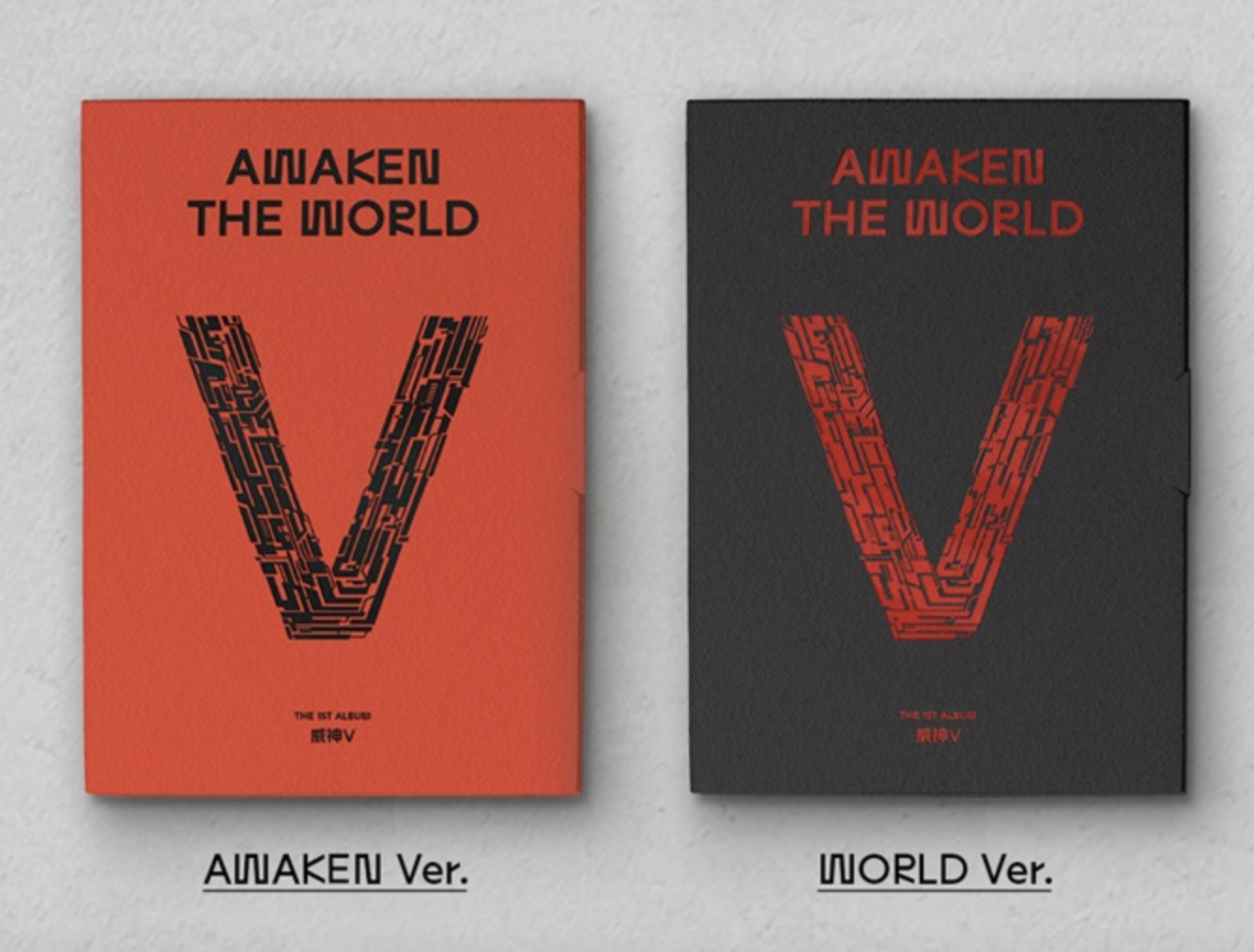 WayV - Album Vol.1 [Awaken The World] หน้าปก AWAKEN Ver. + WORLD Ver.+ โปสเตอร์