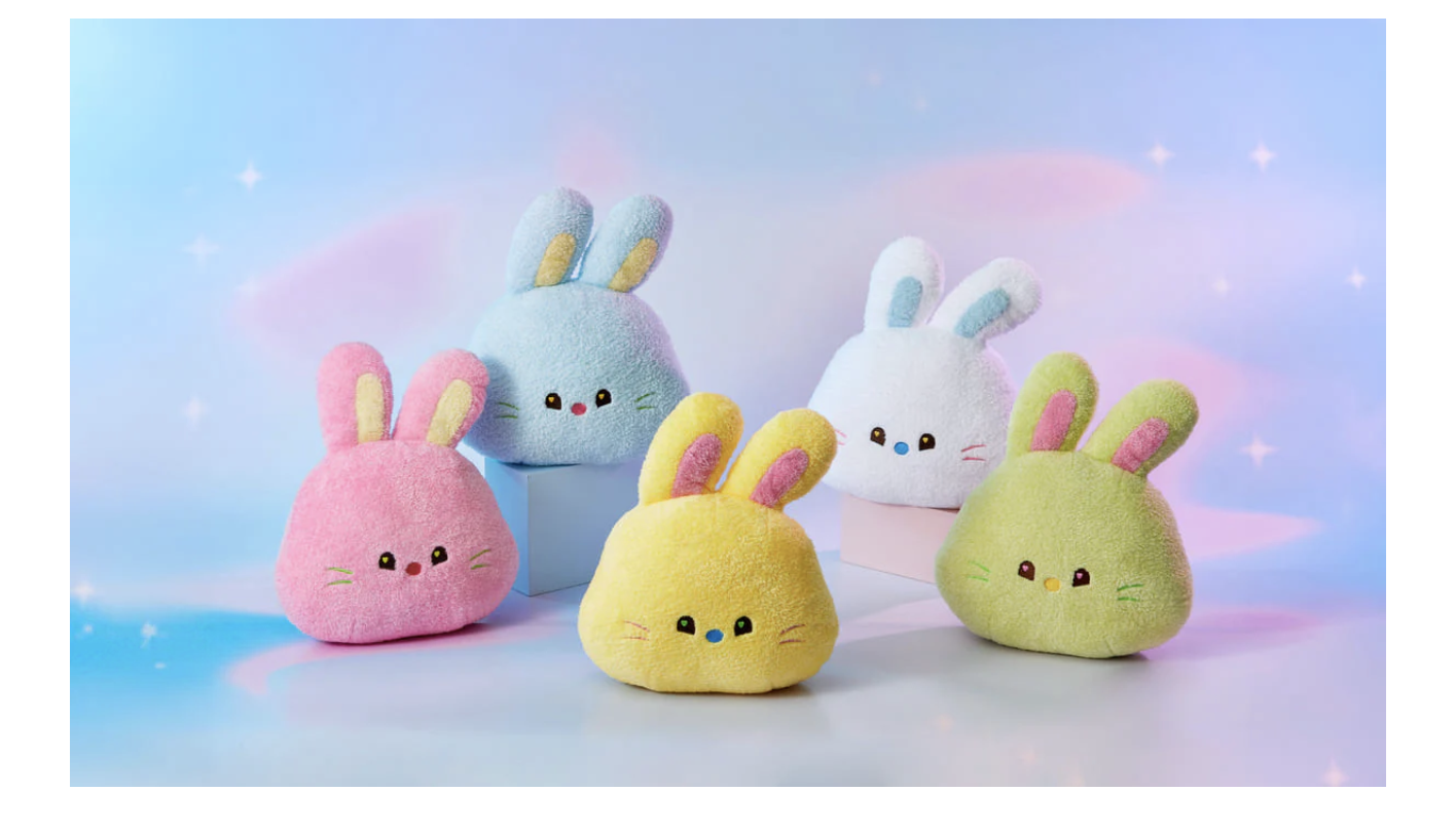 NewJeans - NewJeans x LINE FRIENDS - BUNINI FACE CUSHION ระบุ สี ที่ต้องการ มานะคะ