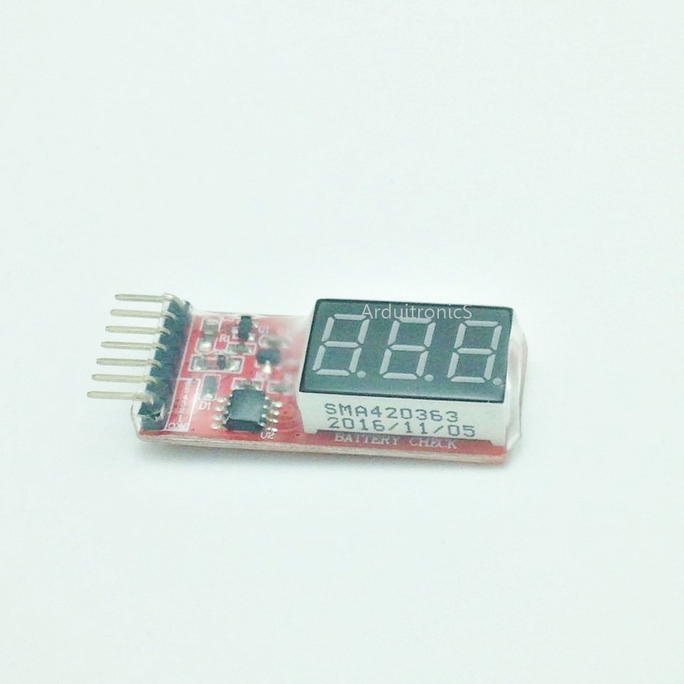 1S-6S Lipo Battery Voltage Checker / Meter