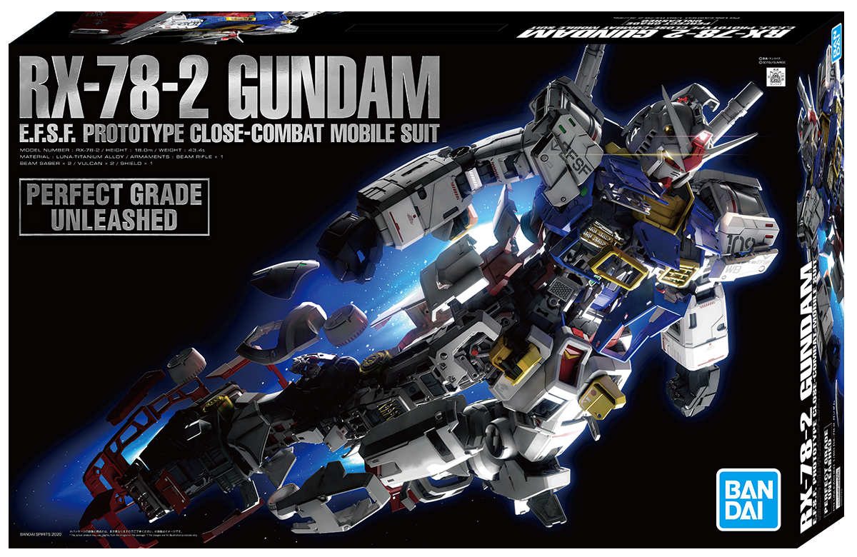 PG Unleashed 1/60 RX-78-2 Gundam