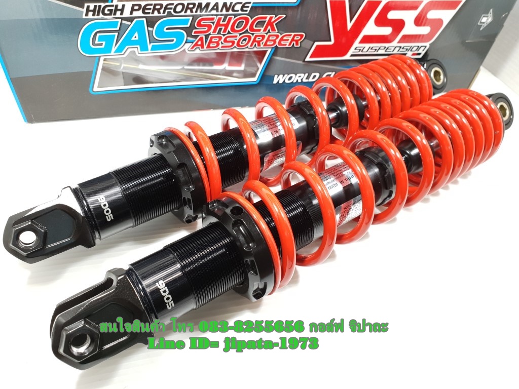 (PCX) โช้คอัพหลังคู่ YSS รุ่น DTG Plus สำหรับ Honda New PCX 150 i ปี 2014-2017