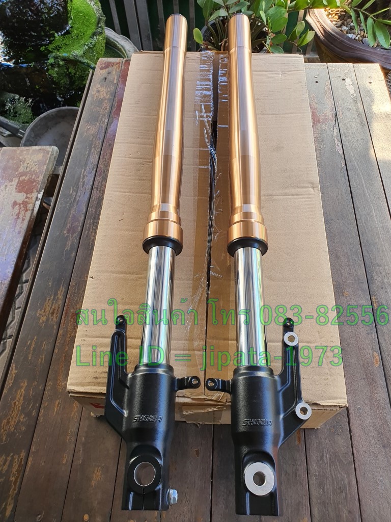 (CB 150 R) ชุดโช้คอัพหน้า Honda CB 150 R แท้ (สินค้ามือ 2)